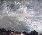 John Constable horizon of trees 27September 1821 France oil painting artist
